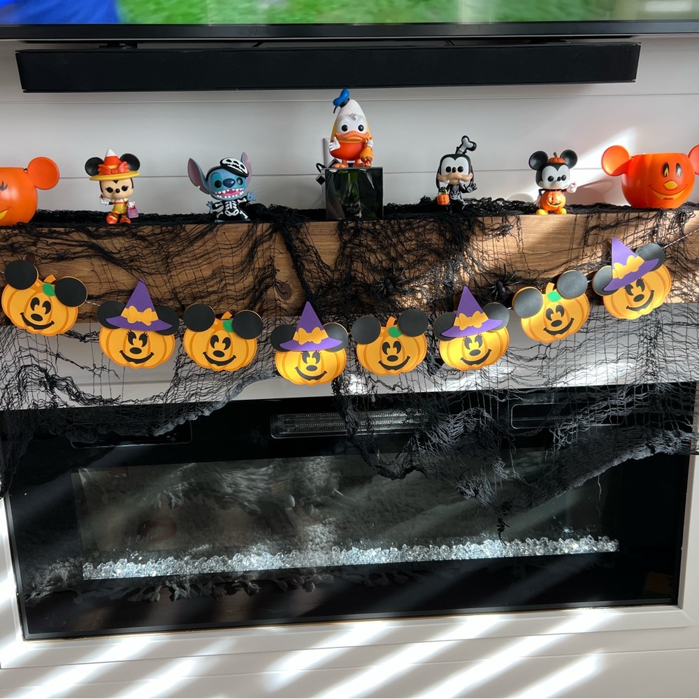 Disney Halloween garland